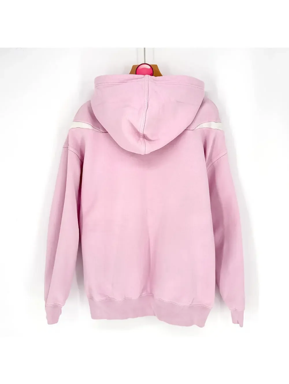 Nike Swoosh Sportswear Streetwear Athletic Hoodie Pink Pullover Women's Small
